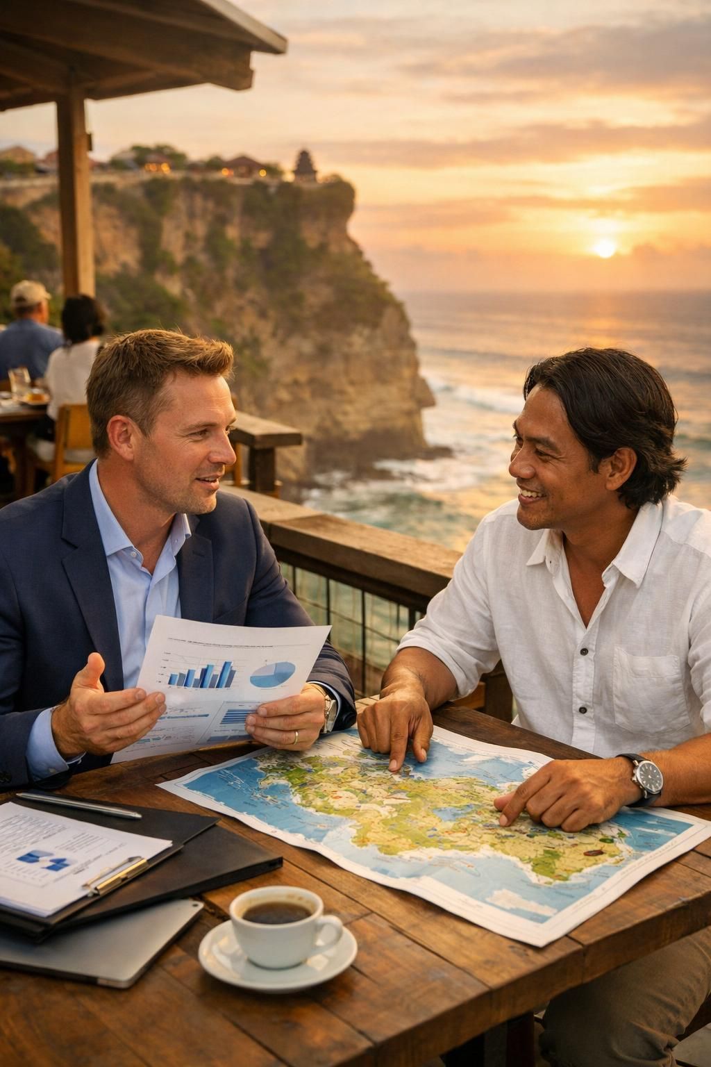 konsultan bisnis profesional di uluwatu, bali, siap membantu anda membuka usaha pariwisata dengan strategi efektif dan dukungan penuh untuk kesuksesan bisnis anda.